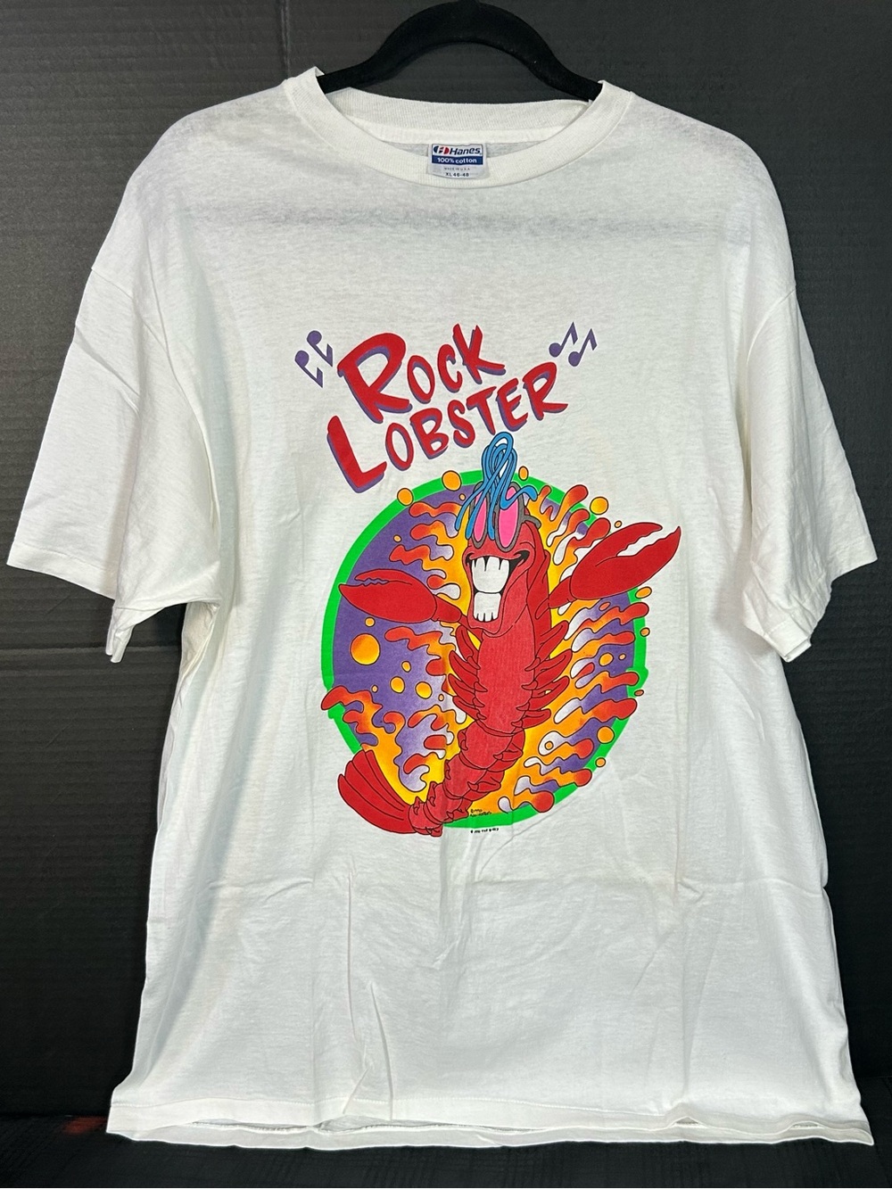 Vintage B-52’s Rock Lobster 90s Tee Shirt Size XL 46-48